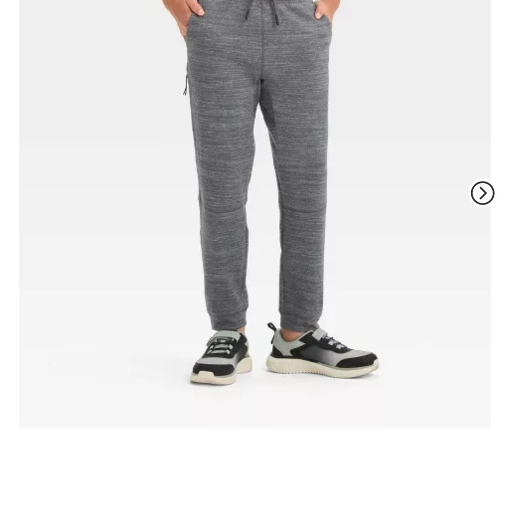 Art Class Gray Kids Sweatpants Jogger Drawstring 6/7 Small New